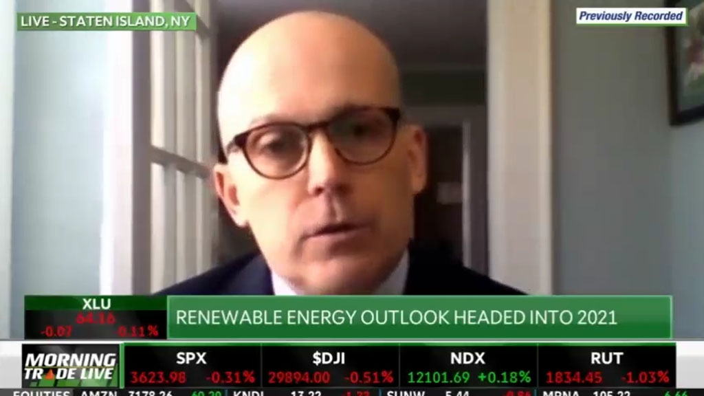 Anthony Crowdell's Renewable Energy Outlook Heading Into 2021