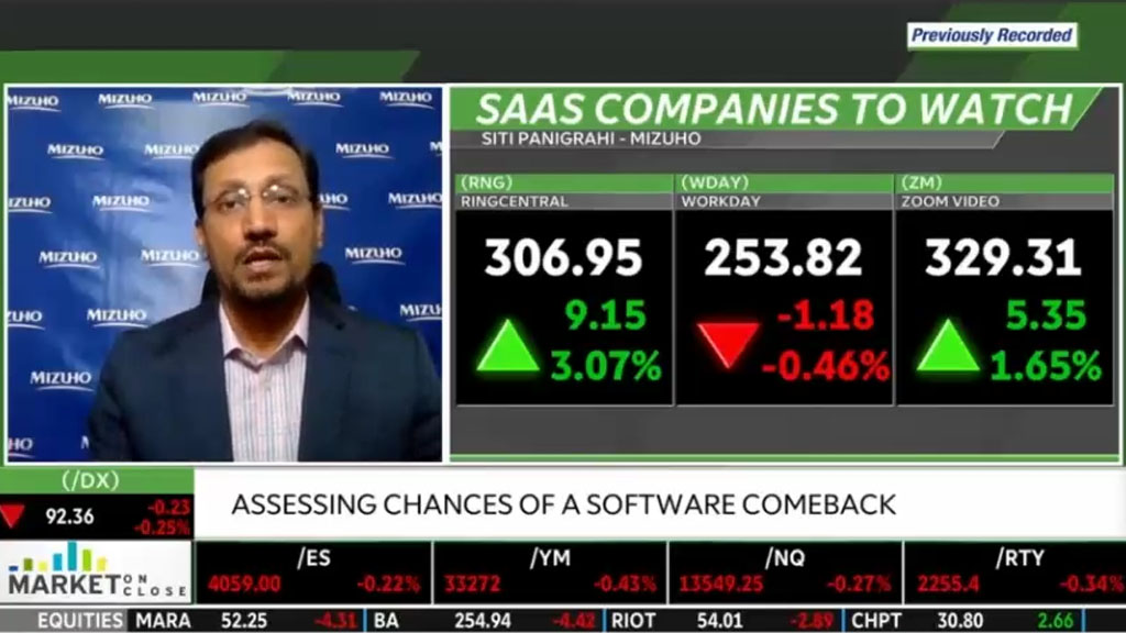 Siti Panigrahi Assesses Chances Of A Software Comeback
