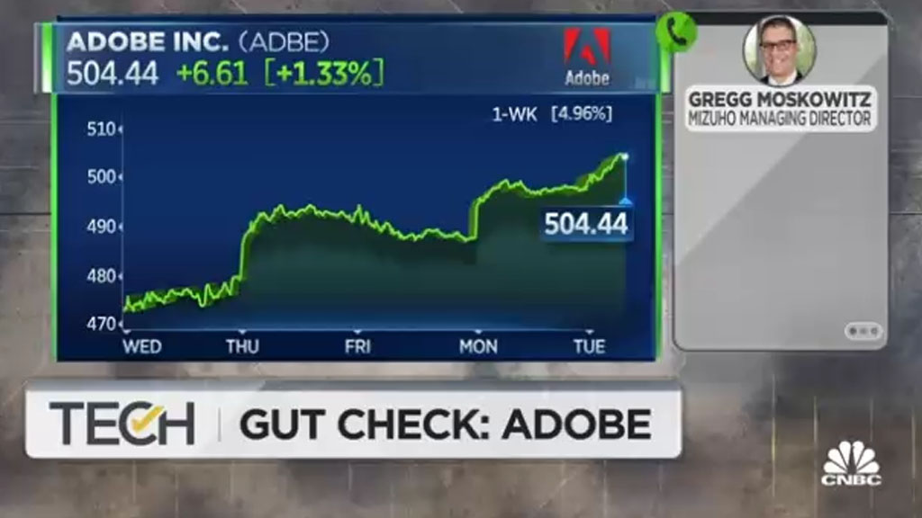 Mizuho Analyst Explains His Bullish Case for Adobe