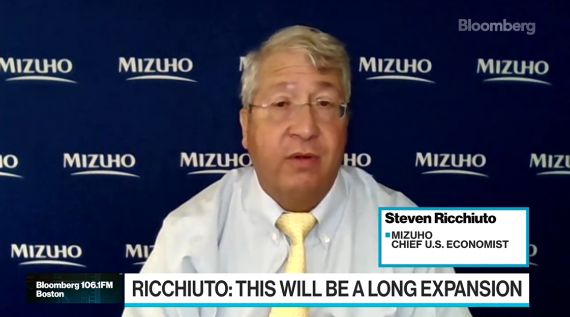 'Bloomberg Surveillance' Steve Ricchiuto (Starts at 2:01:55)