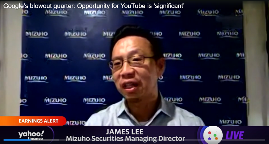 Google’s blowout quarter: Opportunity for YouTube is ‘significant’