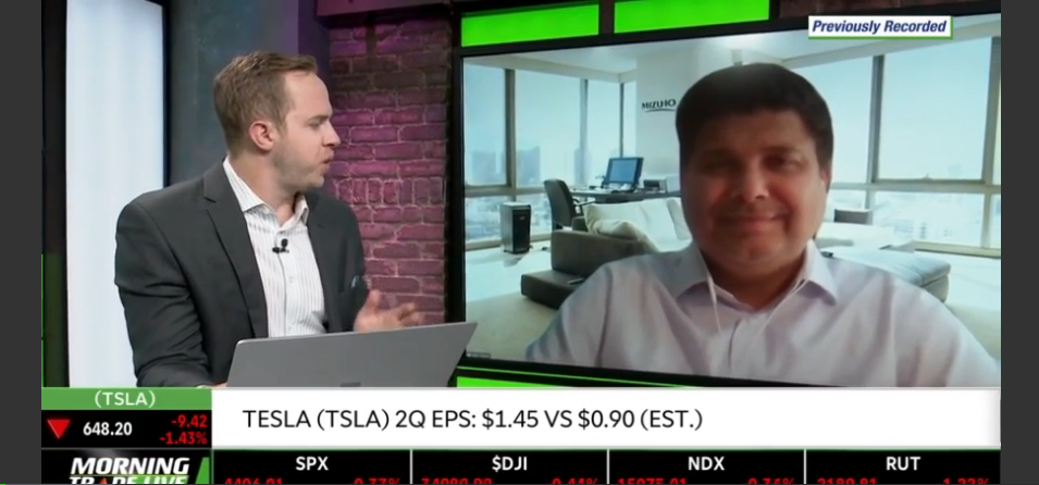 Latest on Tesla (TSLA)