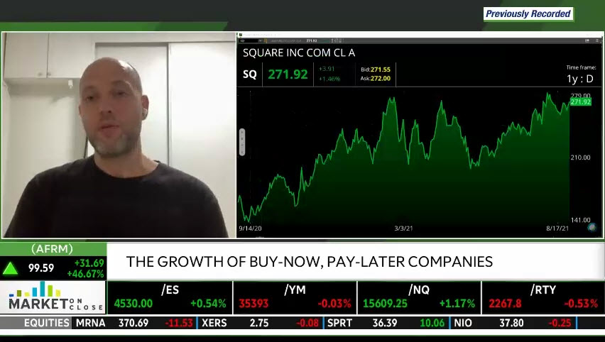 Amazon broadening of Affirm's base