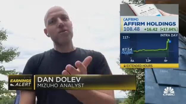 Affirm earnings hit on the upside