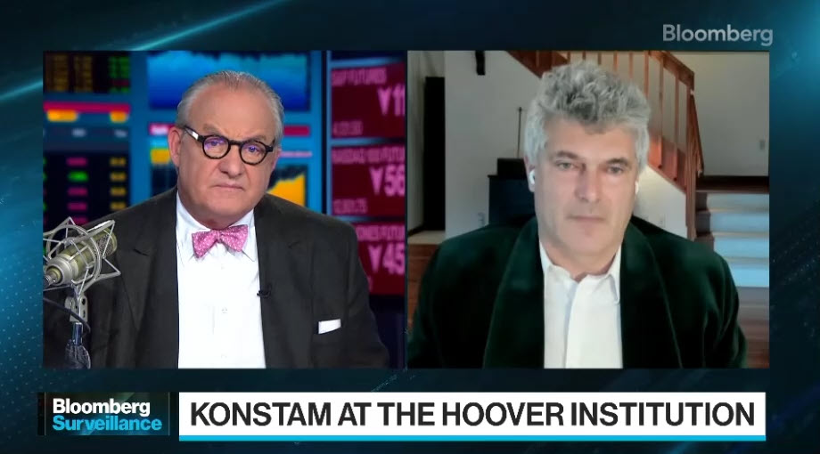 Dominic Konstam on Bloomberg Surveillance (Start at 38:05)