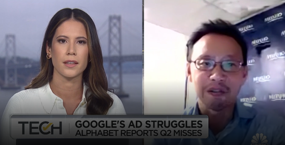 Google’s business model appears more resilient than peers, says Mizuho’s James Lee