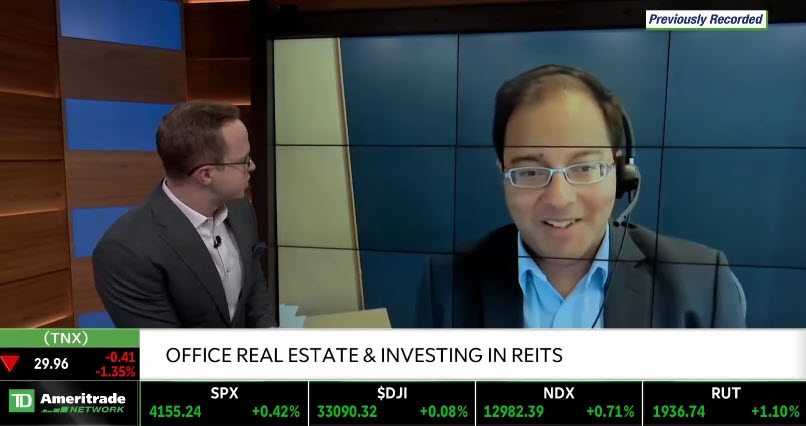 REITs: Bullish on apartments & bearish on offices