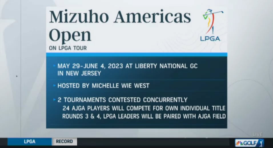 Brand ambassador and tournament host Michelle Wie West discusses the Mizuho Americas Open