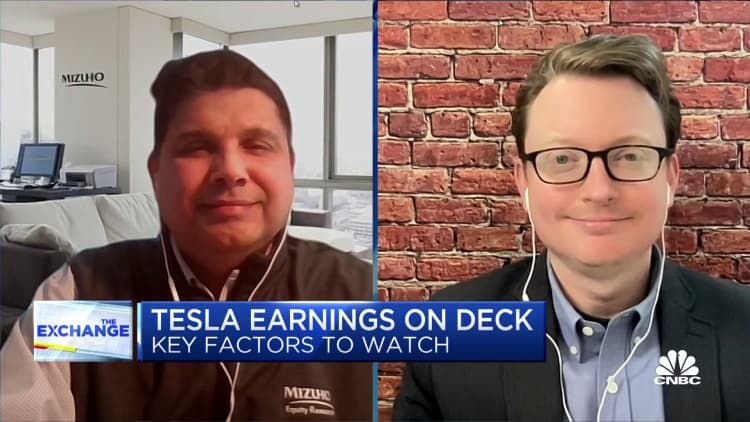 Tesla will see a drag on earnings today, says Mizuho’s Vijay Rakesh