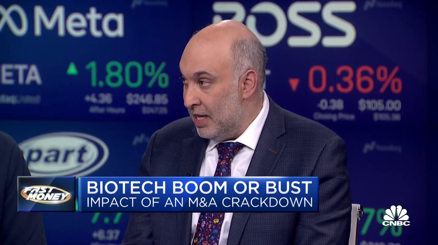 Blocking the Horizon-Amgen deal will be worse for pharma than for biotech, says Mizuho’s Jared Holz