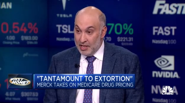 Merck’s challenge to medicare drug pricing could cause ‘narrative shift’ in pharma, says Jared Holz