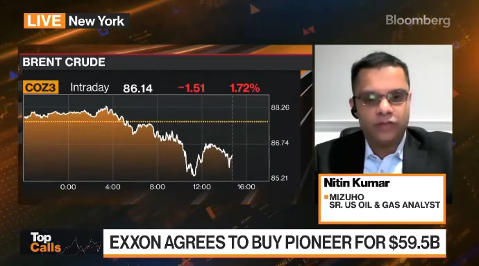 Top Calls: Exxon agrees to buy Pioneer for $59.5B