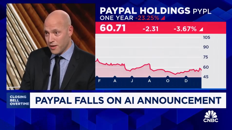 PayPal’s AI announcement is ‘shockingly unshocking’, says Mizuho’s Dan Dolev