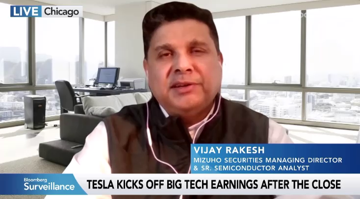 Vijay Rakesh on Bloomberg Surveillance (Starts at 2:17:03)