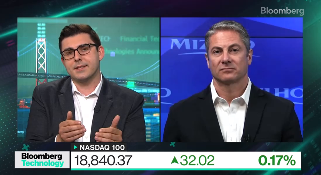 Jordan Klein on Bloomberg Technology (Starts at 8:27)