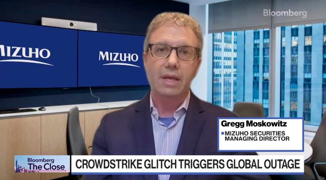 Gregg Moskowitz on the global IT crash aftermath (Starts at 7:32)