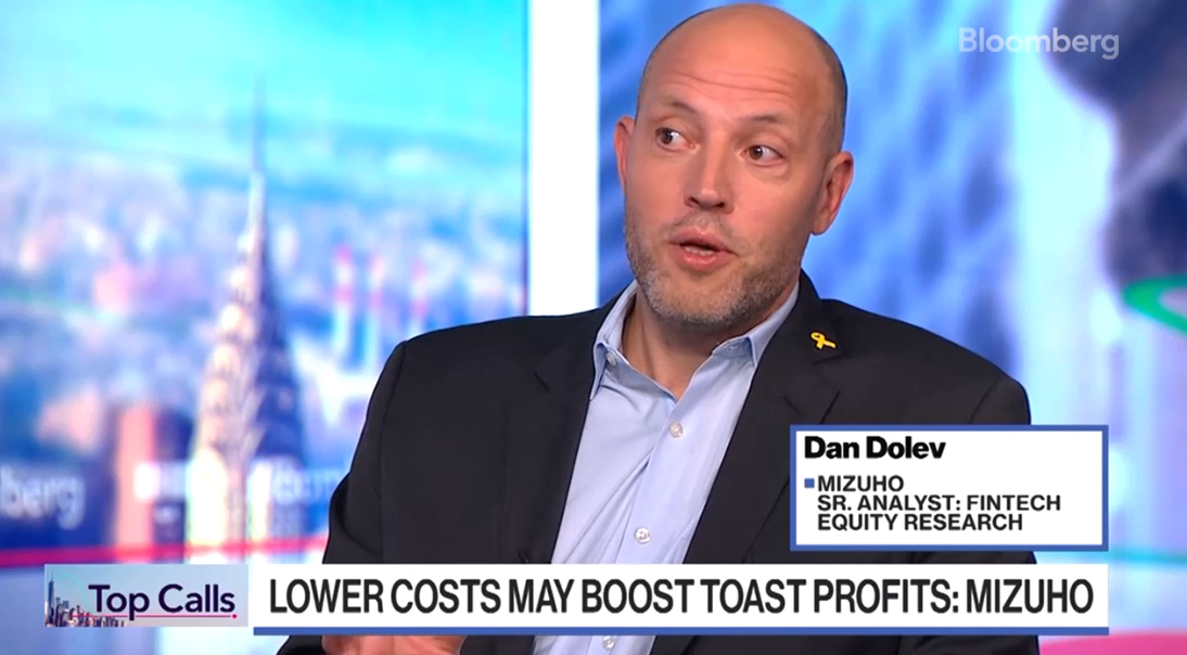 Mizuho's Dolev on Toast to outperform