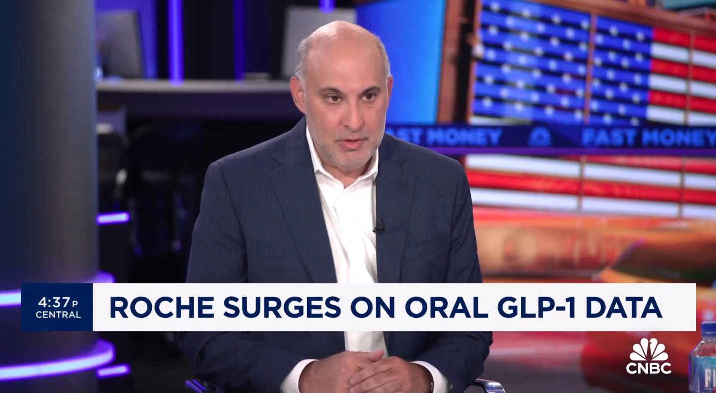 Mizuho’s Jared Holz talks Roche shares surging on GLP-1 data