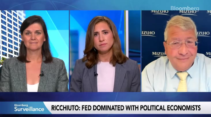 Steven Ricchiuto on Bloomberg Surveillance (Starts at 2:08:55)