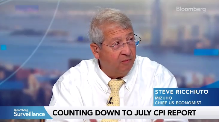 Steve Ricchiuto on Bloomberg Surveillance (Starts at 1:58:00)