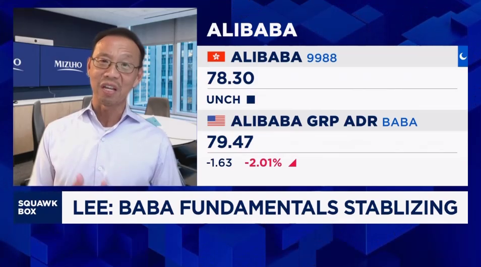 Analyst: Overweight on Alibaba despite weaker China sentiment