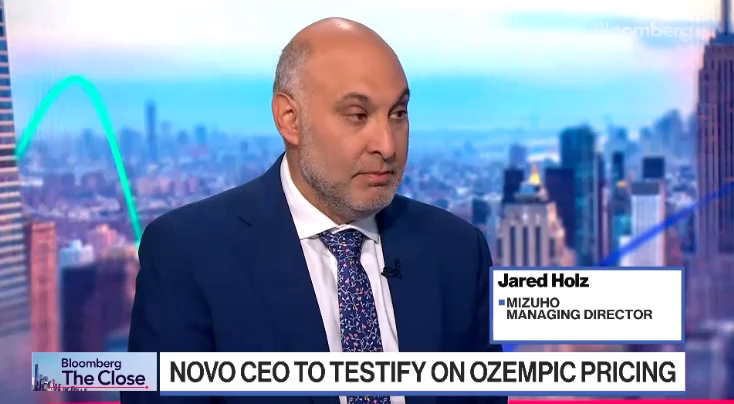 Jared Holz on Bloomberg The Close (Starts at 1:03:18)