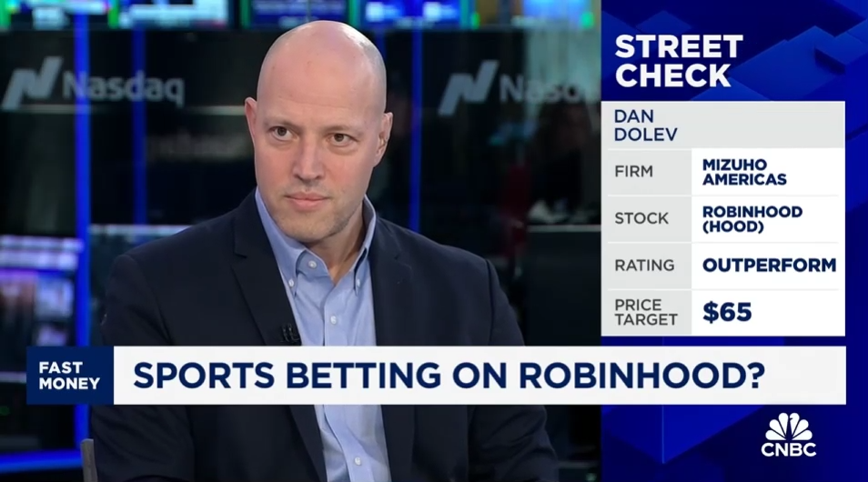 Mizuho’s Dan Dolev on sports betting opportunities for Robinhood