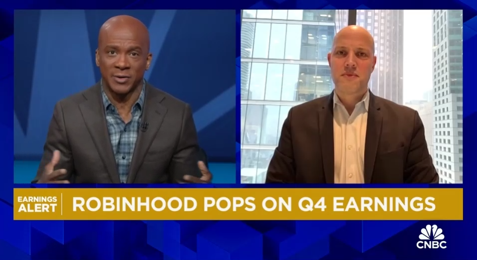 Robinhood shares pop on Q4 earnings