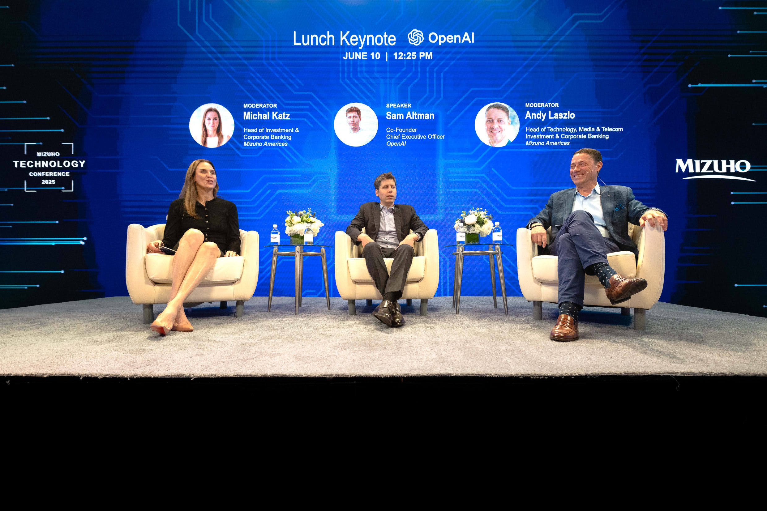 Mizuho Technology Conference Keynote Speaker: Sam Altman, Co-Founder & CEO of OpenAI
