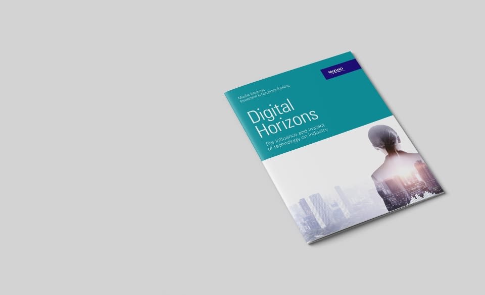 Our whitepaper Digital Horizons explores technological shifts impacting sectors and how business leaders can take advantage of opportunities by looking beyond the obvious