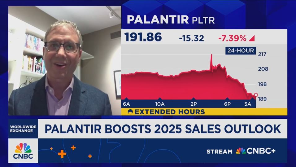 Moskowitz: Palantir is in a category of one as we see it