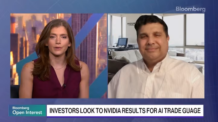 Nvidia holders to focus on AI data, Mizuho's Rakesh says