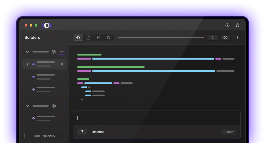 Builder, product screenshot