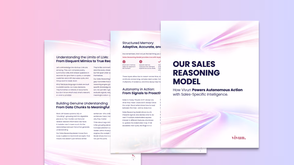 Sales Reasoning Model