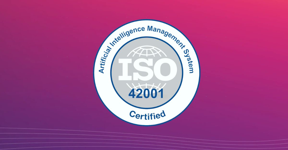 ISO/IEC 42001:2023 Certification badge