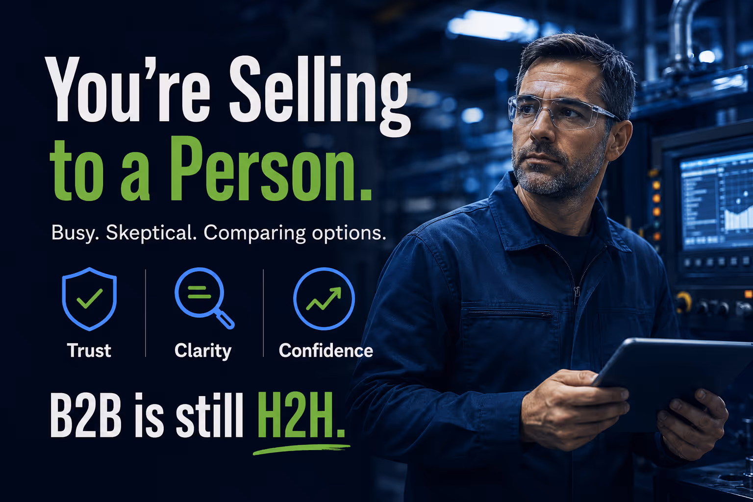 H2H marketing to manufacturing companies