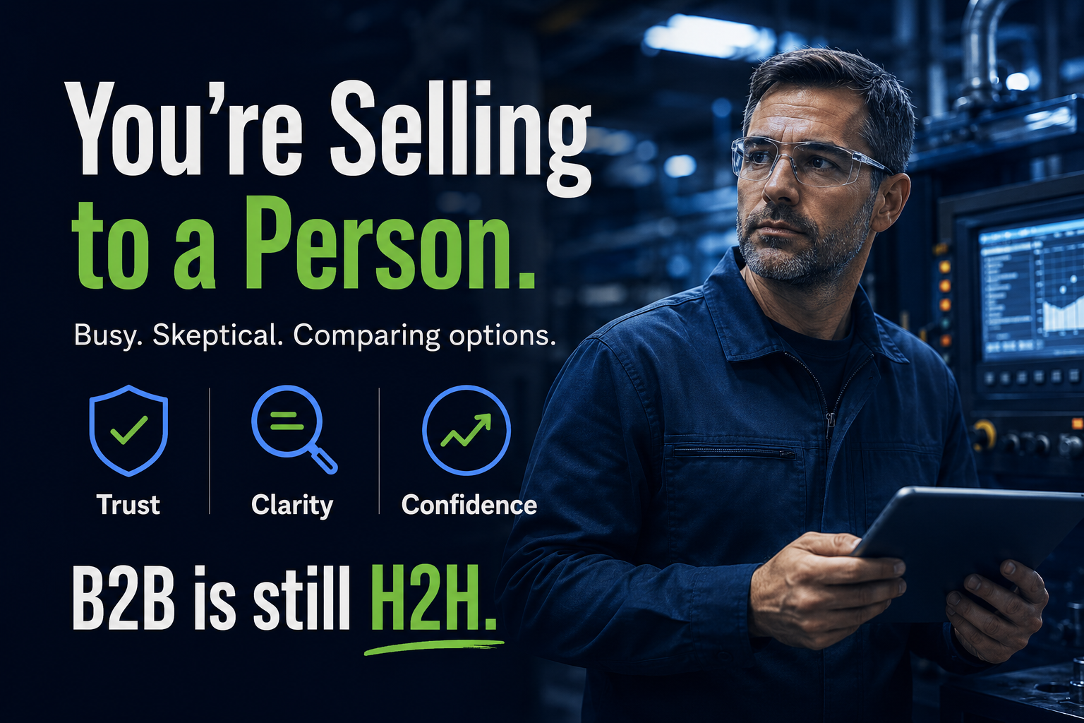 H2H marketing to manufacturing companies