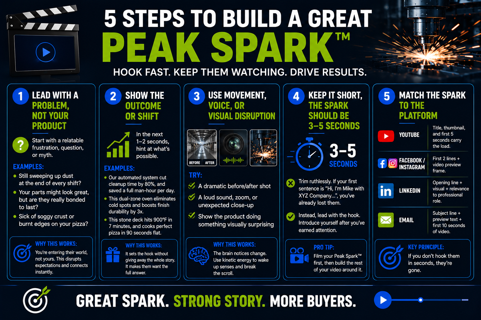 5 steps to build a great manufacturing video
