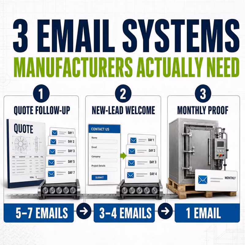 3 email systems manufacturers need