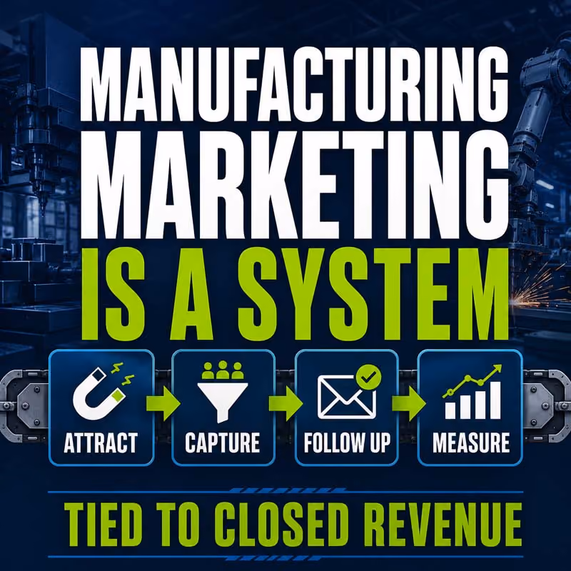 manufacturing marketing as a system
