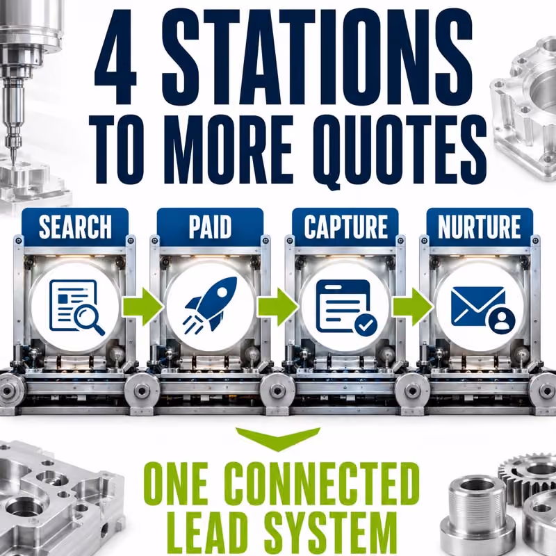 the 4 stations of lead generation to drive more quotes