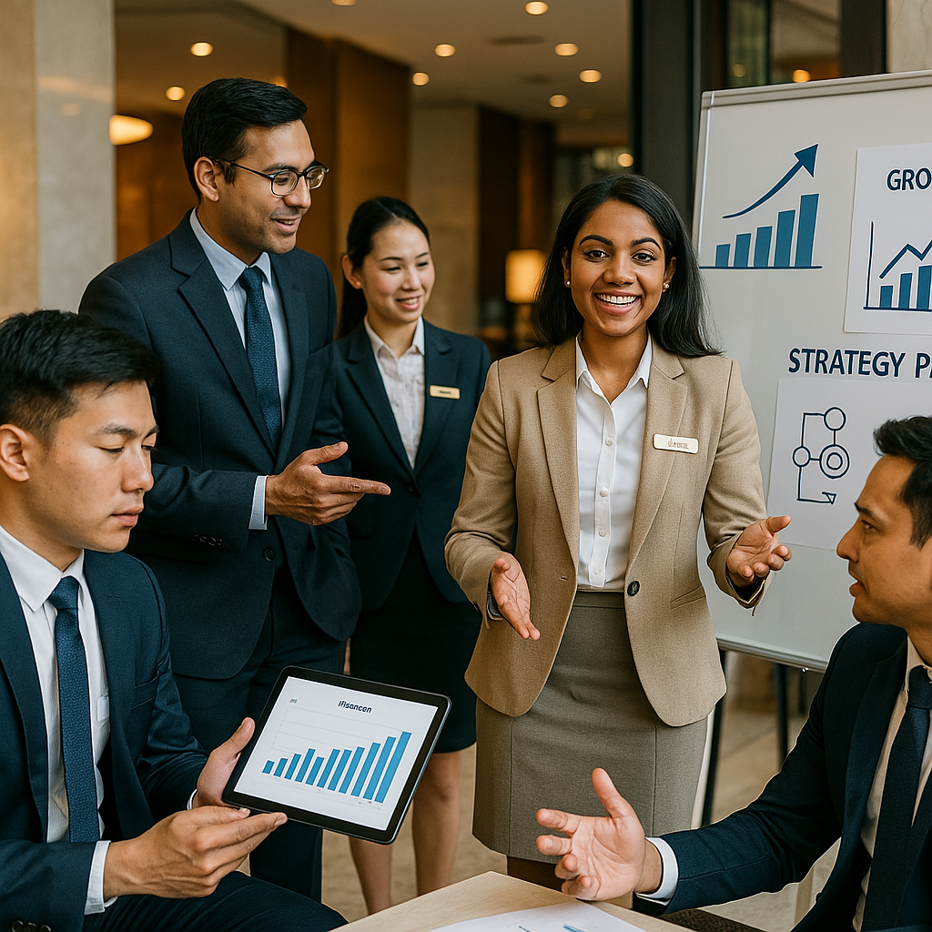 Revenue Strategy Training, people networking 