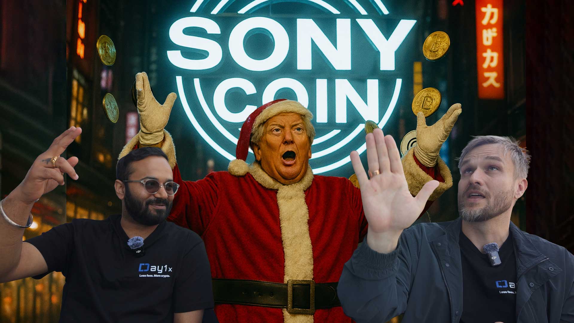 Weekly Podcast: Sony, Stablecoins, and Santa Trump will save crypto!