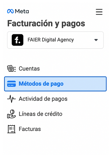 metodos de pago