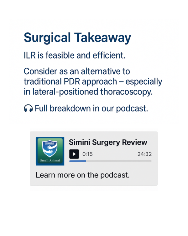 Intercostal thoracoscopic pericardiectomy in left lateral recumbency: A cadaveric study of feasibility, efficiency, and extent of pericardial resection
