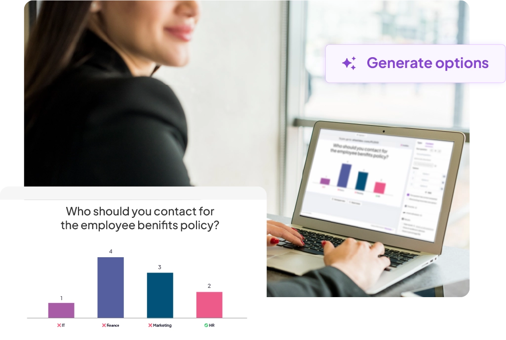 AhaSlides' online quiz maker