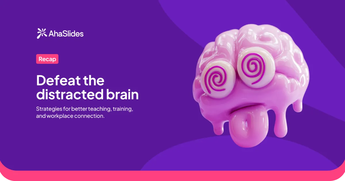 Blog post thumbnail: Defeat the distracted brain – Expert strategies for better teaching and training