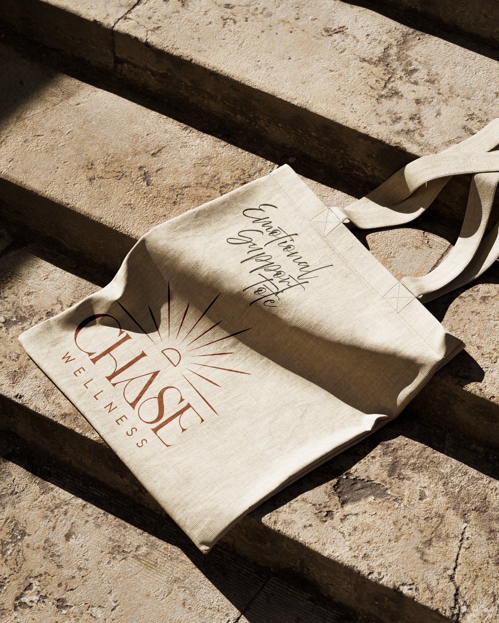 Chase wellness emotional support tote, designed by a brand above