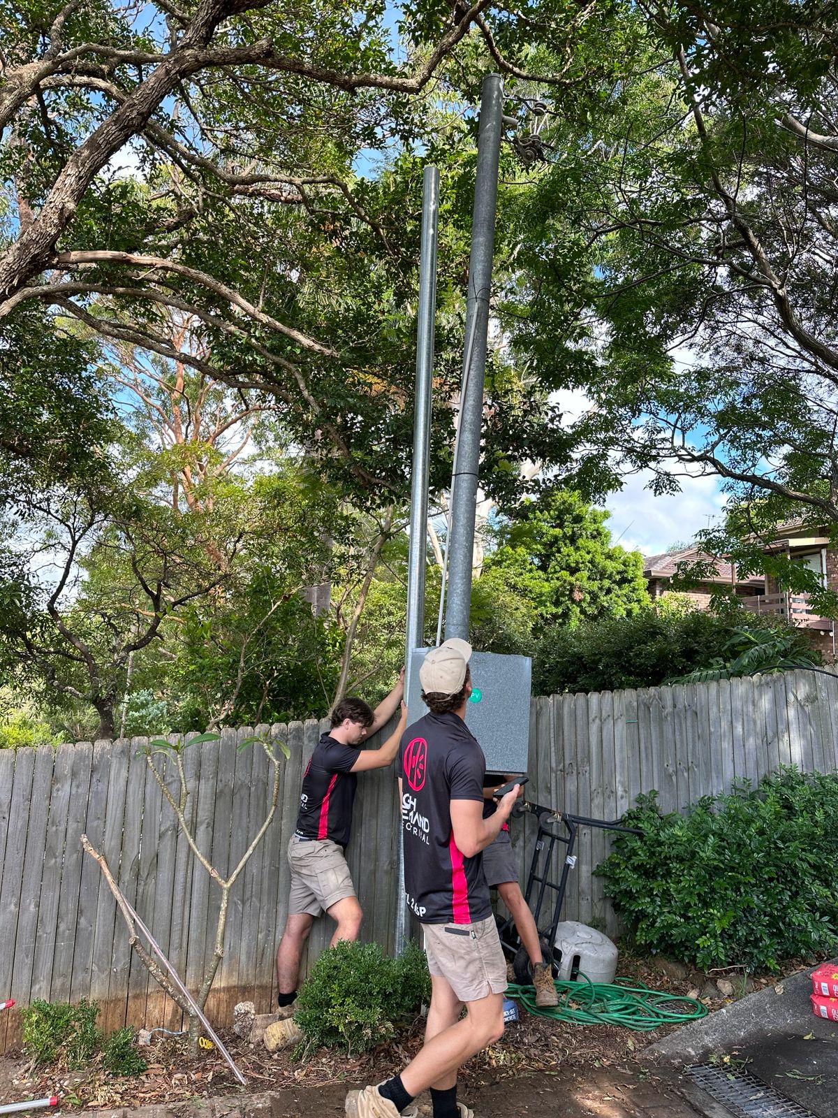 Temporary Builder’s Supply Installation in Blacktown NSW