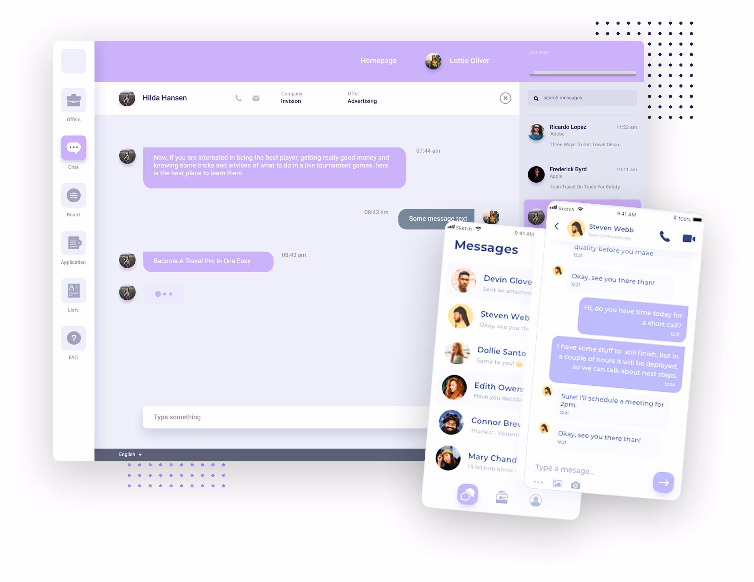 ChatApp Desktop Preview
